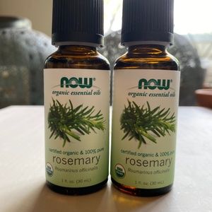 NOW Certified Organic & 100% Pure Rosemary Oil